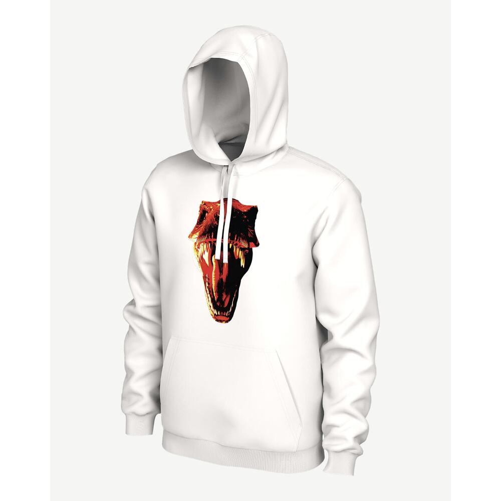 Nike Travis Kelce T-Rex Sweatshirt Hoodie KC Kansas City Chiefs 87 White Medium - Picture 3 of 12